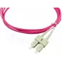 niebieskiOptics SFP3232FU1MK Kabel światłowodowy 1 m SC OM4 magenta (SFP3232FU1MK)