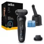 Maszynka do golenia BRAUN SHAVER 52‑N7200cc Czarna — golarka foliowa, akumulatorowa, do golenia na mokro i sucho