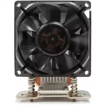 Chłodzenie procesora Inter-Tech A-35 8 cm Aluminium - Czarny (88885512)