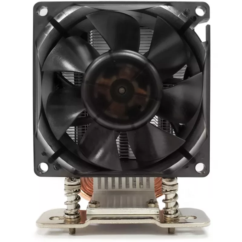 Chłodzenie procesora Inter-Tech A-35 8 cm Aluminium - Czarny (88885512)
