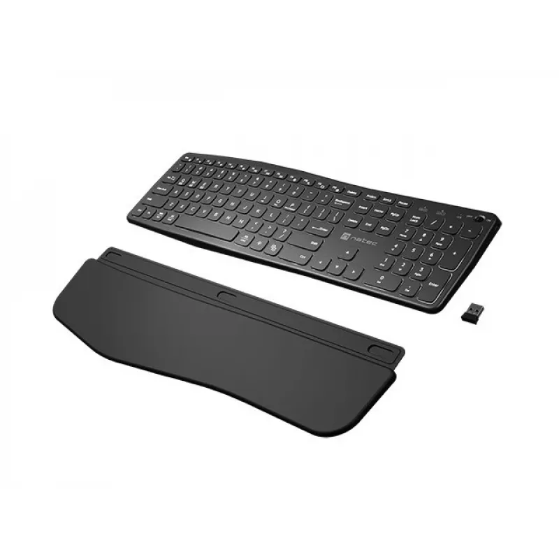 Klawiatura NATEC PORIFERA do domu/biura Bluetooth QWERTY US International Czarny