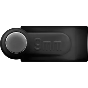 Goobay Klips do kabli 9 mm, czarny (64682)