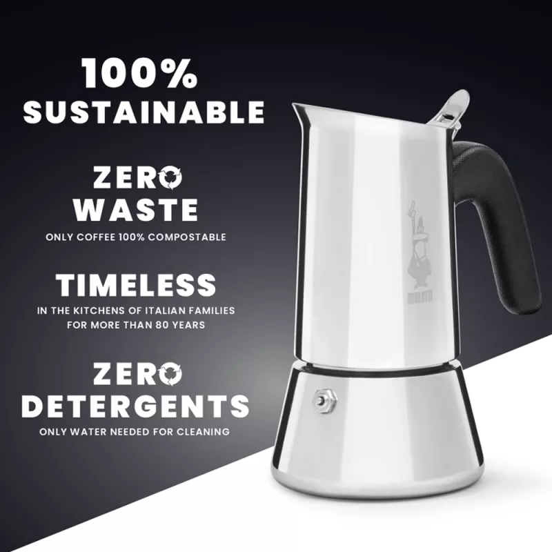 Bialetti Venus box Moka pot 0.5 L Srebrny