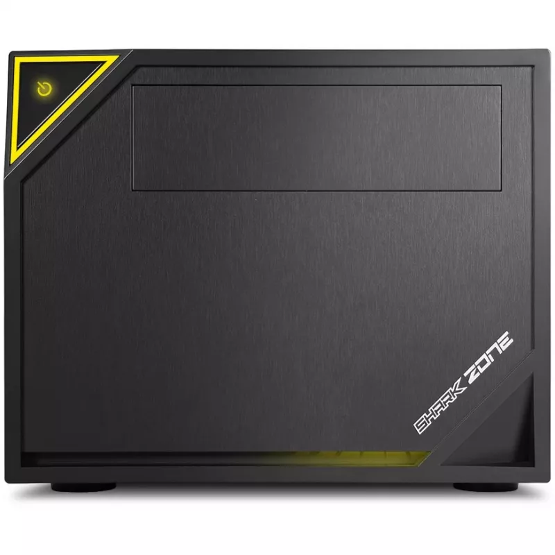 Obudowa PC Sharkoon SHARK ZONE C10 Mini-ITX Czarna, Żółta
