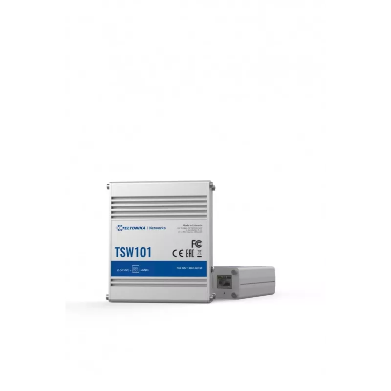 Przełącznik Teltonika TSW101 5xGbE Ethernet 4xPoE+
