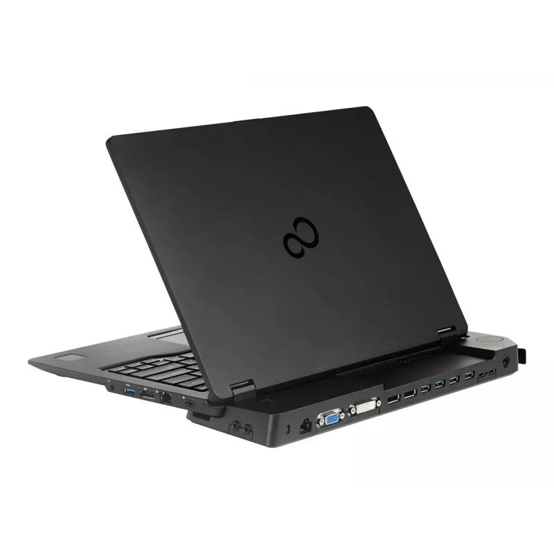 Fujitsu S26391-F1607-L109 stacja dokująca/replikator portów do laptopa Docking czarny