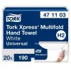 Ręcznik papierowy składany Tork Xpress Multifold Universal H2 2-warstwowy, 23,4 x 21,3 cm (20 szt.)