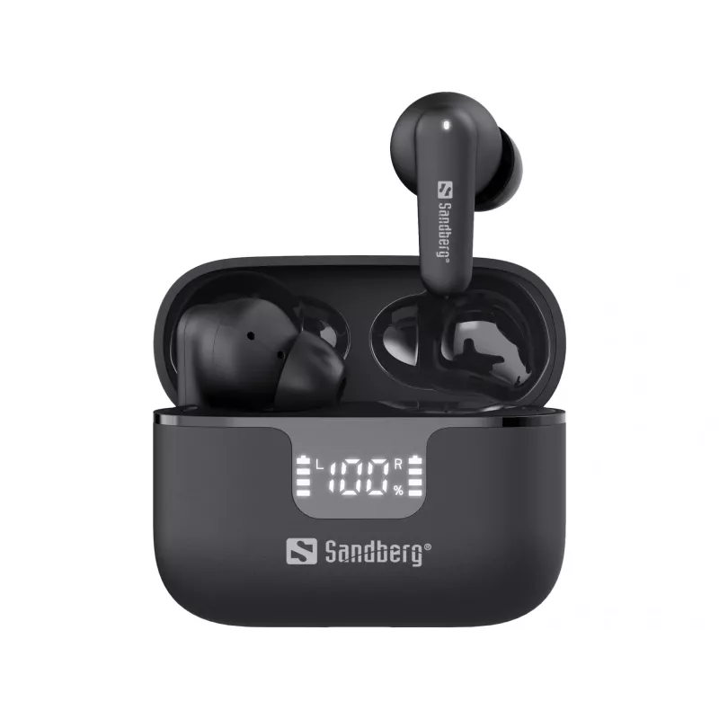 Headset Sandberg Wireless Earbuds ANC+ENC