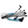 Broadcom and2 Enabler - wewnętrzny kabel SAS - SFF-8643 (M) do OCuLink (SFF-8612) (M) - 1 m (05-50062-00)