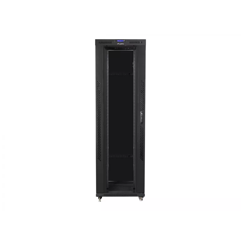 Lanberg FF01-8242-12BL szafa rack 42U Wolnostojąca Czarny