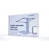 Podstawka pod laptopa Gembird NBS-D1-02 Srebrna 39,6 cm (15,6 inch)