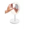 Wolnostojące lusterko do makijażu LED ETA Fenité okrągłe 20 cm, sterowanie dotykowe, USB, wbudowana bateria LiPo