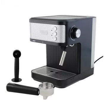 Ekspres do kawy espresso ESPERANZA EKC011 — zbiornik na wodę 1,8 l, 850 W, 20 barów, sterowanie dotykowe, spieniacz mleka