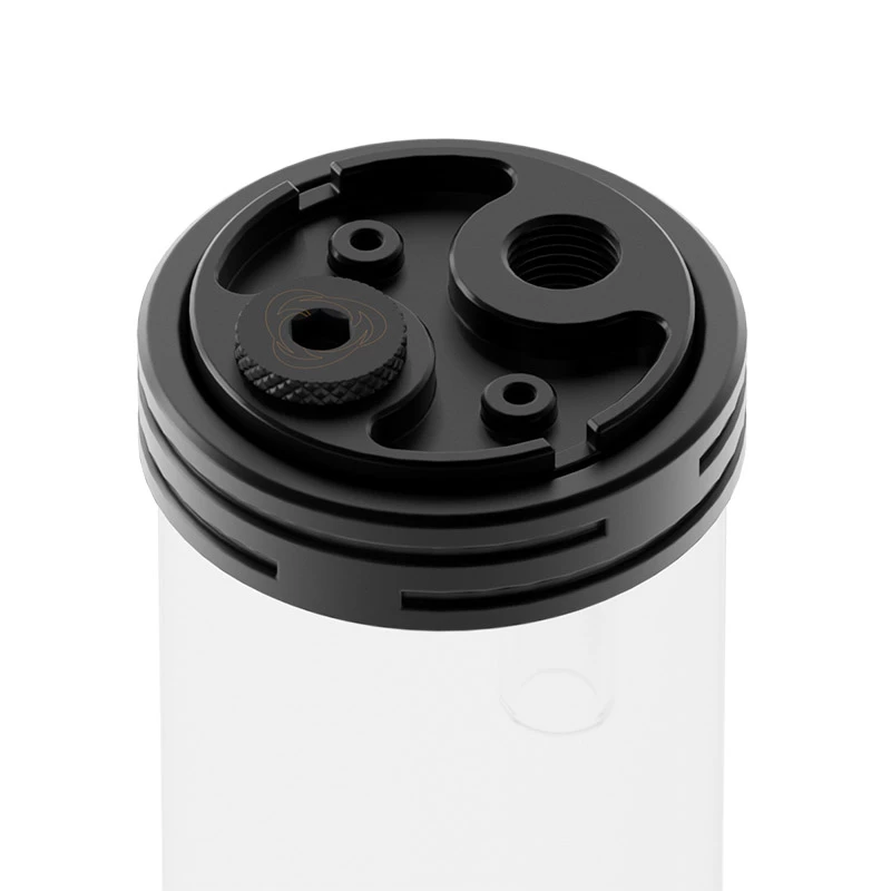Zbiornik (200 mm) Singularity Protium 2.0 — Acetal, czarny (SC-P2-200R-ALBK)