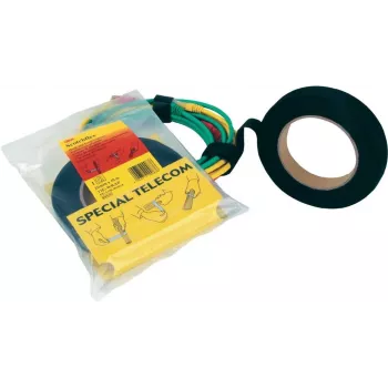 Taśma wiążąca 3M FE510090304 (czarna), zakres temperatur od -10°C do 80°C, 10 m × 20 mm