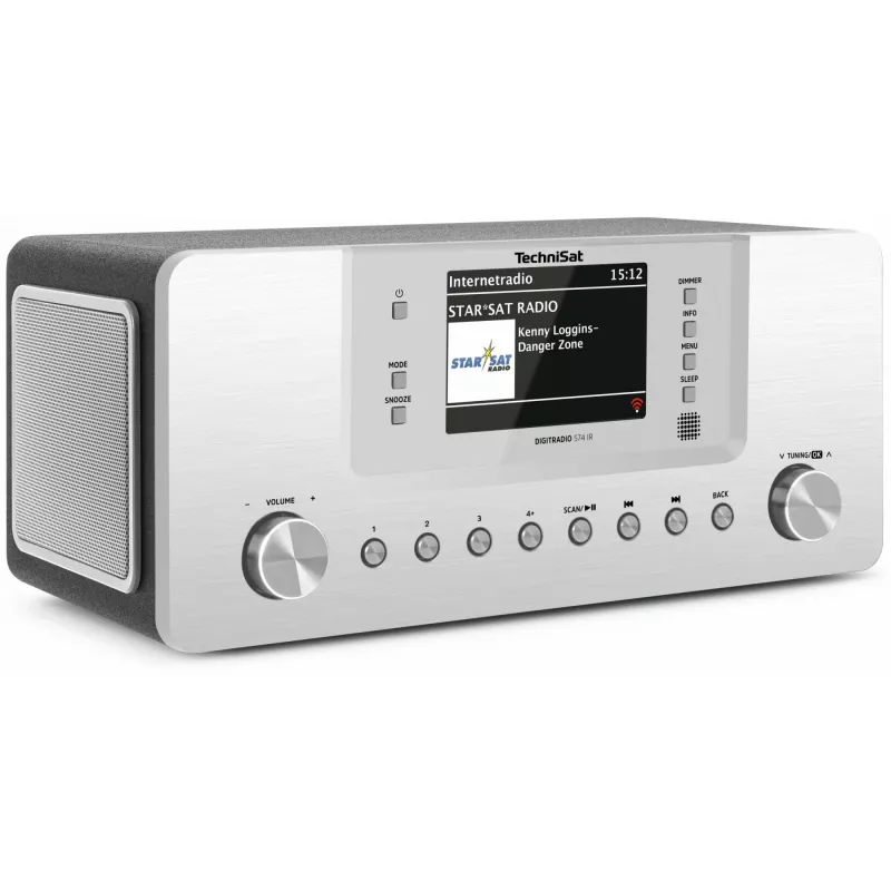 TechniSat DigitRadio 574 IR - Audiosystem - 2 x 5 Watt - Srebrny (0001/2951)