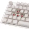 Klawiatura Ducky One 3 RGB do gier USB QWERTY US English biała
