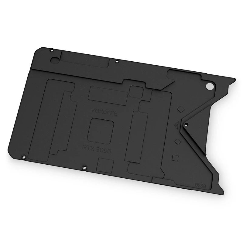 Backplate EK Water Blocks Aluminium Czarny