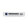 Ubiquiti UniFi Enterprise 8 PoE Managed L3 2.5G Ethernet (100/1000/2500) Power over Ethernet (PoE) Stal nierdzewna