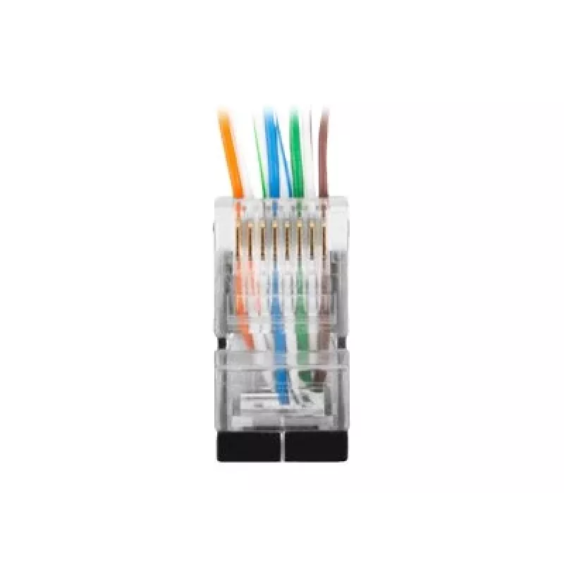 Złącze RJ-45 Lanberg PLS-6000EZ, szare