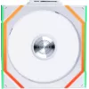 120 mm Lian Li UNI FAN SL-INF Wireless ARGB PWM — biały, modułowy system wentylatorów magnetycznych