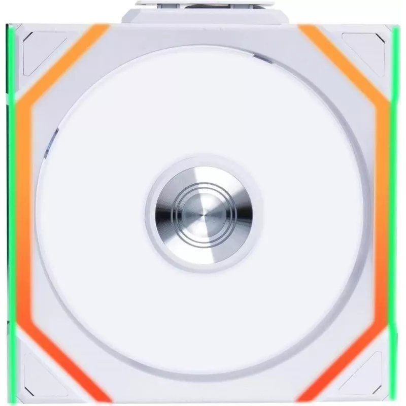 120 mm Lian Li UNI FAN SL-INF Wireless ARGB PWM — biały, modułowy system wentylatorów magnetycznych