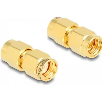 DeLOCK Adapter RP-SMA wtyk do SMA wtyk C6801 Typ złącza SMA Średnica 9 mm