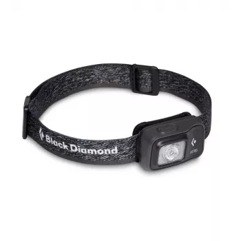 Latarka czołowa Czarny Diamond Astro 300, czarna, niebieska opaska