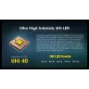 Latarka ręczna Nitecore MH12 Pro Czarna LED 3300 lm USB-ładowalna 5300 mAh, aluminium, 138,5 mm, 81,5 g, wodoodporna 2 m