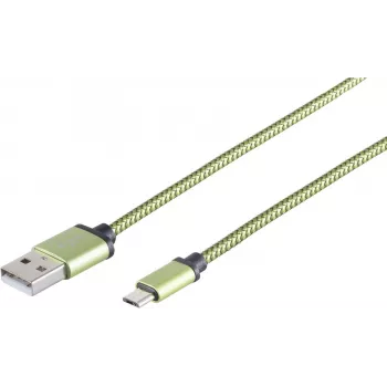 Kabel USB S/CONN 14-50115 USB 2.0 0,9 m