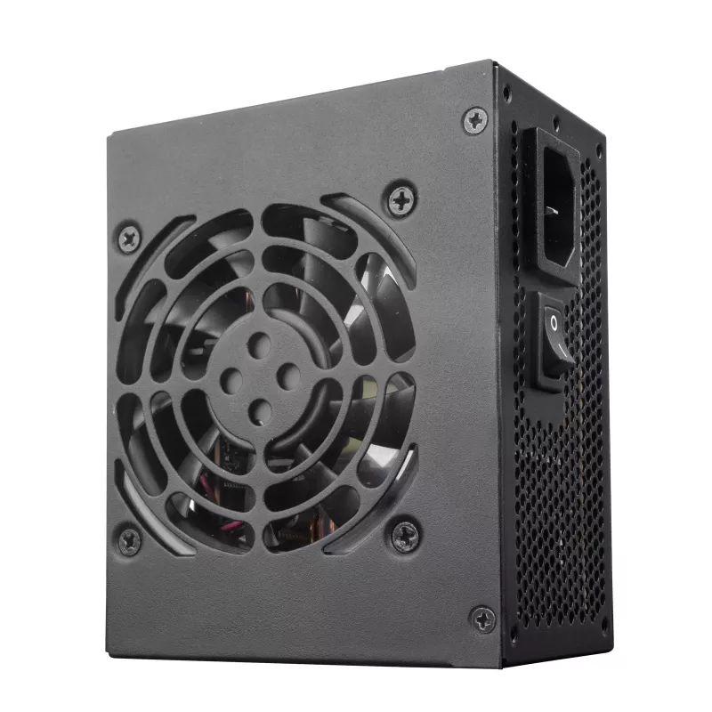 SilverStone SST-SX450-B - zasilacz (wewnętrzny) - ATX12V 2.4/ SFX12V - 80 PLUS Bronze - AC 90-265 V - 450 Watt - aktywne PFC - czarny