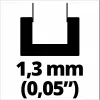 Prowadnica łańcuchowa Einhell 4500332 52 cm czarno-biała