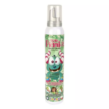 Pianka do kąpieli Tuban TUBI FOAM zielony 200 ml dla chłopców i dziewczynek
