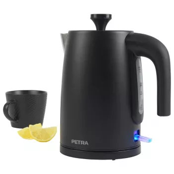 Czajnik elektryczny Petra 1.7L 3KW czarny mat