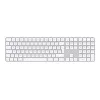 Apple Magic klawiatura uniwersalna USB + Bluetooth QWERTY angielska biała