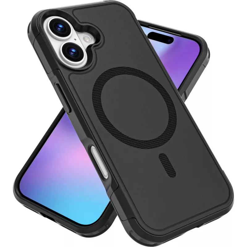 Etui ochronne 4smarts Defend do iPhone 17, 16 cm, czarne