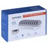 Manhattan Charging Station, 10x Ports: 3x USB-C (up to 18W PD) and 7x USB-A (up to 12W), 120W Total Output, biały/szary, Three Year Warranty