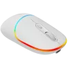 Canyon MW-22 CNS-CMSW22SW Mysz – 2 w 1 Bluetooth/2,4 GHz – optyczna – 800/1200/1600 DPI – 4 przyciski – podświetlenie RGB – ładowalna – Śnieżnobiała
