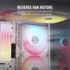 Wentylator Corsair iCUE LINK LX120-R RGB 12 cm 2400 RPM Biały
