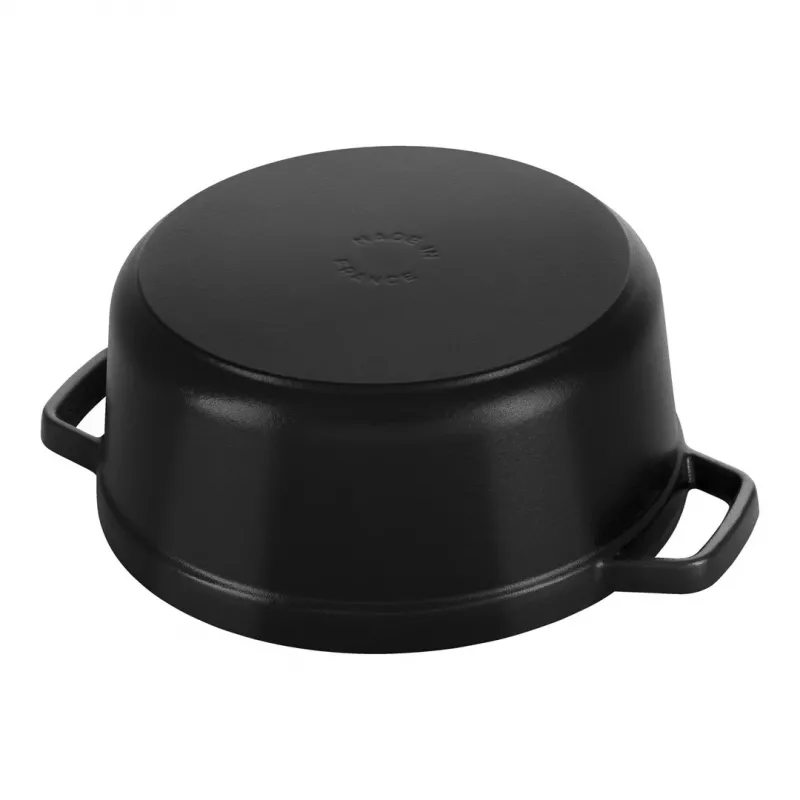 Naczynie żaroodporne ZWILLING STAUB LA COCOTTE 5,25 l okrągłe, żeliwne, emaliowane, z pokrywką