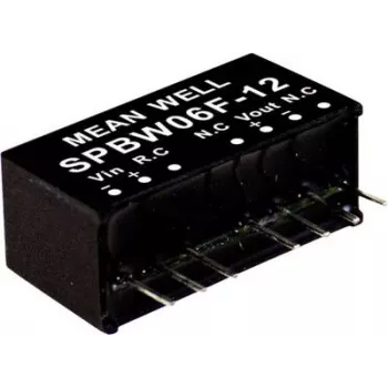 Zasilacz/przetwornica MEAN WELL SPBW06F-05, moc wyjściowa 6 W, 5 V