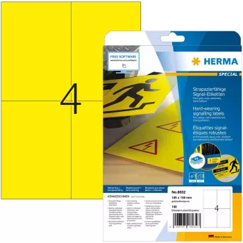Samoprzylepna etykieta do drukarek HERMA Signs A4 105x148 mm