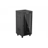 Stojąca szafa rack LANBERG FF01-6624-12BL 24U 19 cali 600×600 mm, IP20, 1200 kg, czarna