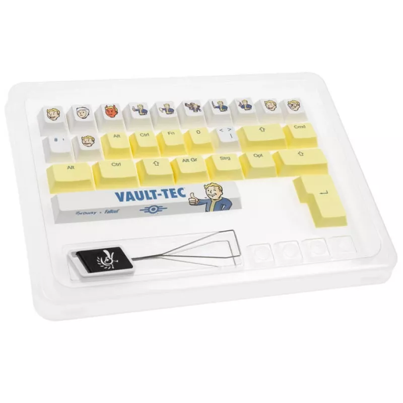 Keycap set Ducky Ducky x Fallout DCA132-USVAUCHPH1 132 pcs ANSI profile