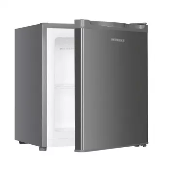 Zamrażarka skrzyniowa HEINRICH'S HGB 5088 IX DF srebrna, 33 L, 220–240 V, 50 Hz, zawiasy lewe/prawe