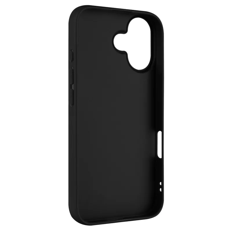 Fixed | Story | Tylna obudowa | Apple | iPhone 16 Plus | Guma | Czarny