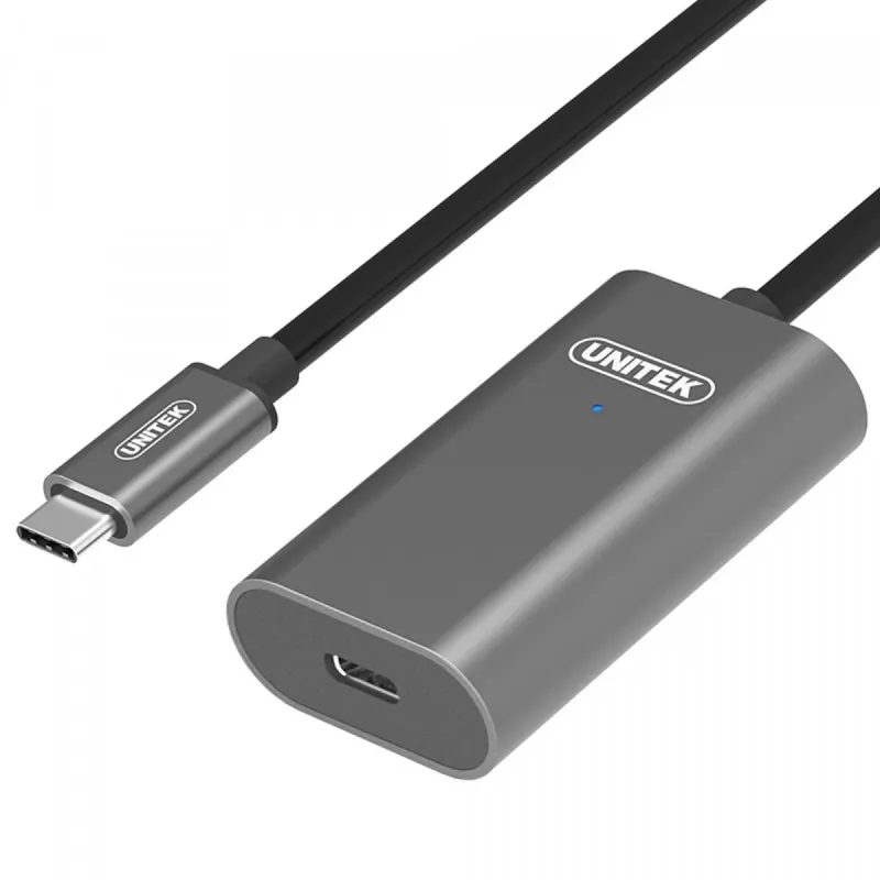 Kabel USB UNITEK U305A 5m USB 3.2 Gen 1 USB C Szary