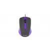 Przewodowa mysz USB, 3 przyciski, gumowana powierzchnia