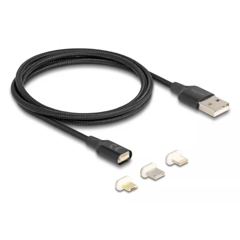 Kabel USB DeLOCK 88165 1 m USB A czarny