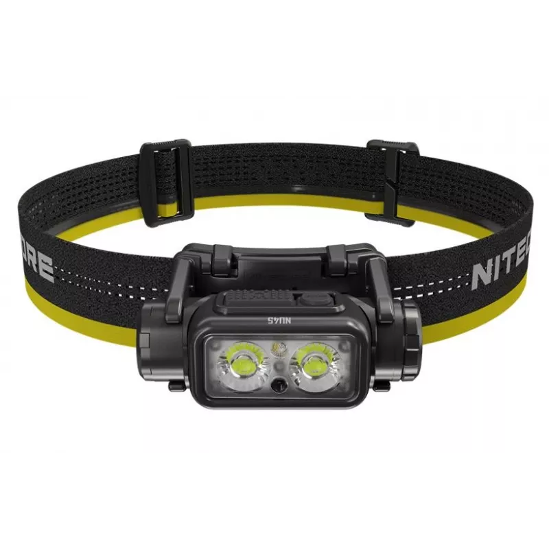 Lampa czołowa Nitecore NU45 1700 lm LED Czarna IP68